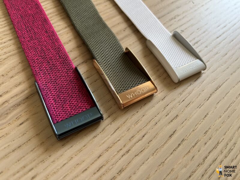 Das Whoop 4.0 in verschiedenen Farben